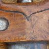 (AMOROKRISSW0001) Large Antique Vintage Morro Philippine Sundang Kris Fighting sword with a large double edge wavy Blade. - Image 23