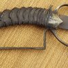 (AntHornNimIndsword0001) Antelope Horn Nimcha Style, possibly north african or indian sword - Image 19