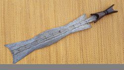 (CONGKNIF0001) Vintage African Congolese Sword