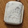 (JAPBONMEDBOX0001) Vintage Japanese Samurai Medicine Box - Image 9