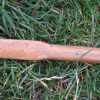 Pair of antique vintage wooden ethnic paddles. - Image 31