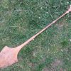 Pair of antique vintage wooden ethnic paddles. - Image 24
