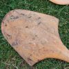 Pair of antique vintage wooden ethnic paddles. - Image 23