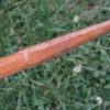 Pair of antique vintage wooden ethnic paddles. - Image 38
