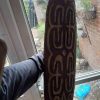 Vintage Papua New Guinea Wooden Parring or Dance Shield - Image 5
