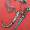 (MKJ0003)  Antique or vintage North African Moroccan Jambyia dagger - Image 8