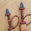 Vintage pair of Large Sudanese Arm Daggers - Image 14