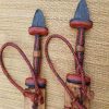 Vintage pair of Large Sudanese Arm Daggers - Image 11