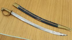 Vintage Indian sword martial arts nottingham