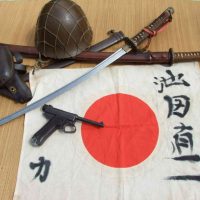 (ww2japflag0001) WW2 Japanese Soldiers War Flag