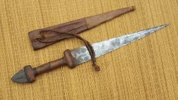antique African Sudanese warriors arm dagger