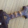 Vintage African Congo sword carved wood handle