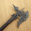 Vintage Chinese Dragon Axe - Image 6
