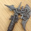 Vintage Chinese Dragon Axe - Image 7
