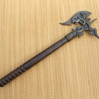 vintage Chinese dragon axe