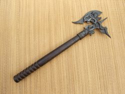 vintage Chinese dragon axe