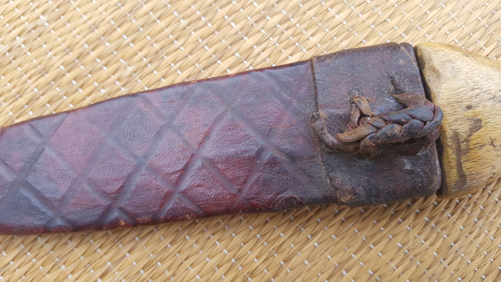 Vintage Tuareg warriors short sword or large knife