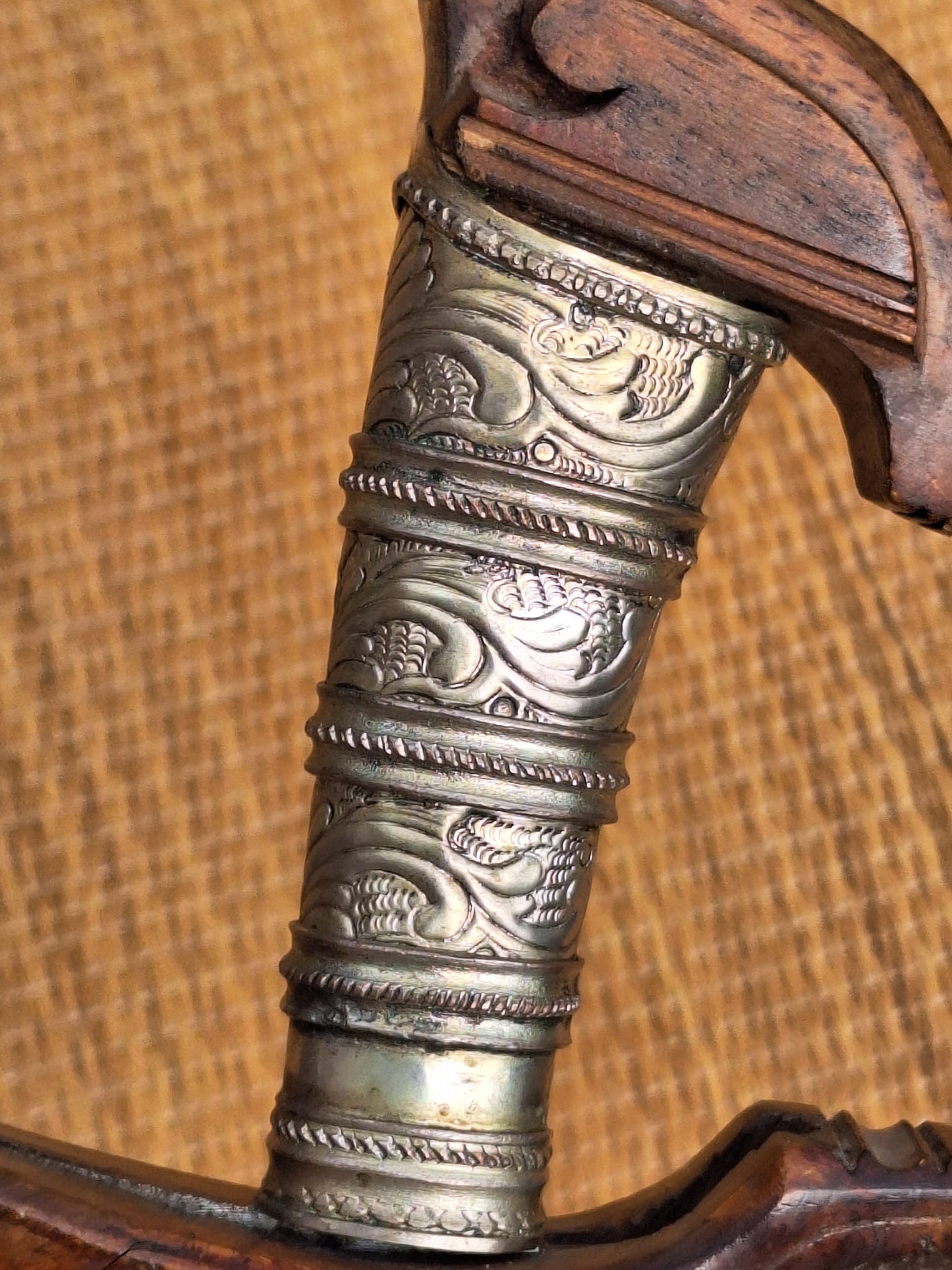 vintage moro philippine kris smaller sized sword