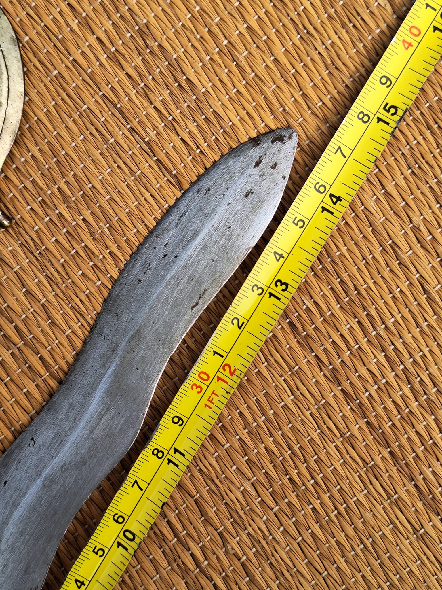 vintage moro philippine kris smaller sized sword