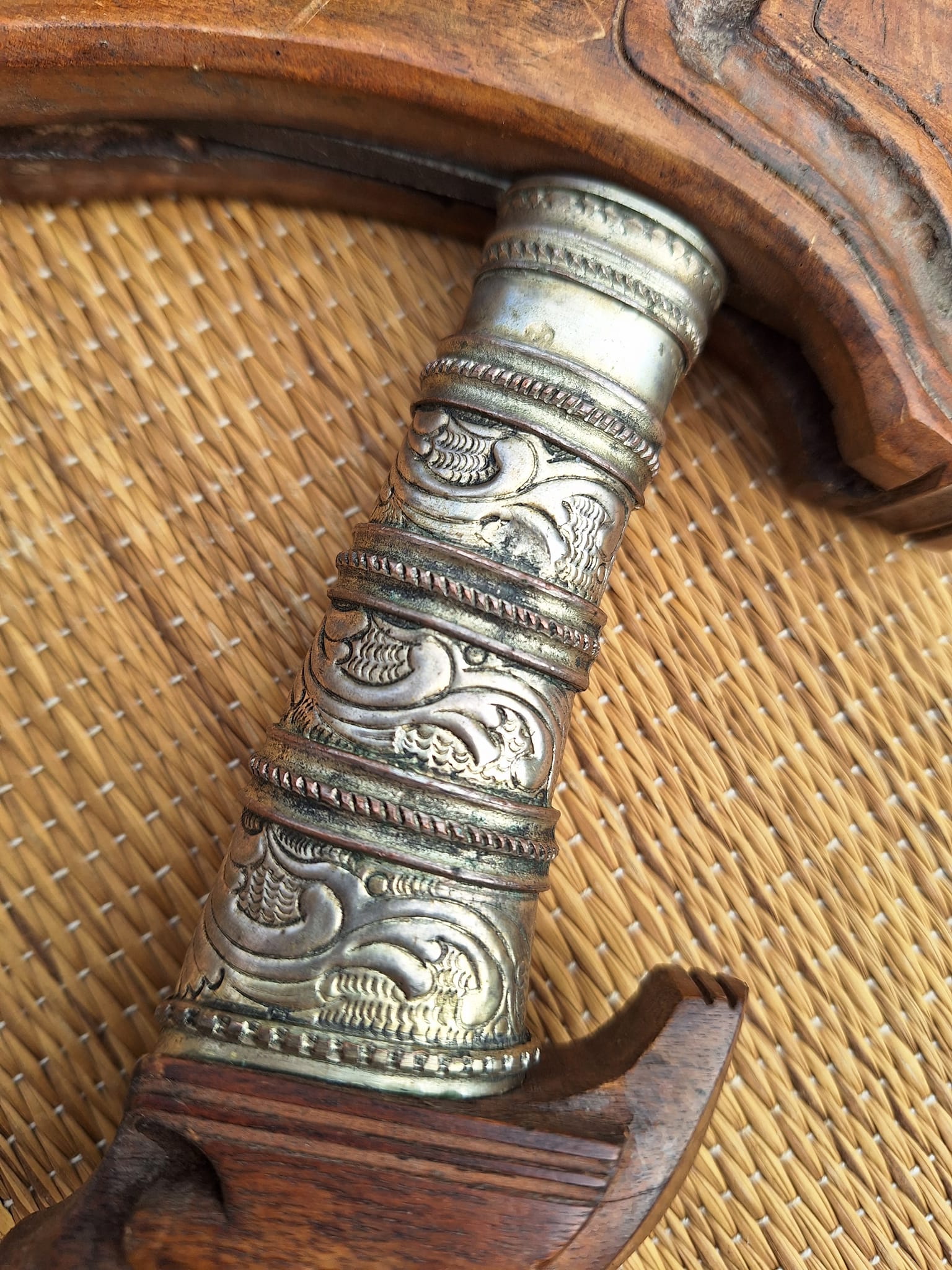 vintage moro philippine kris smaller sized sword