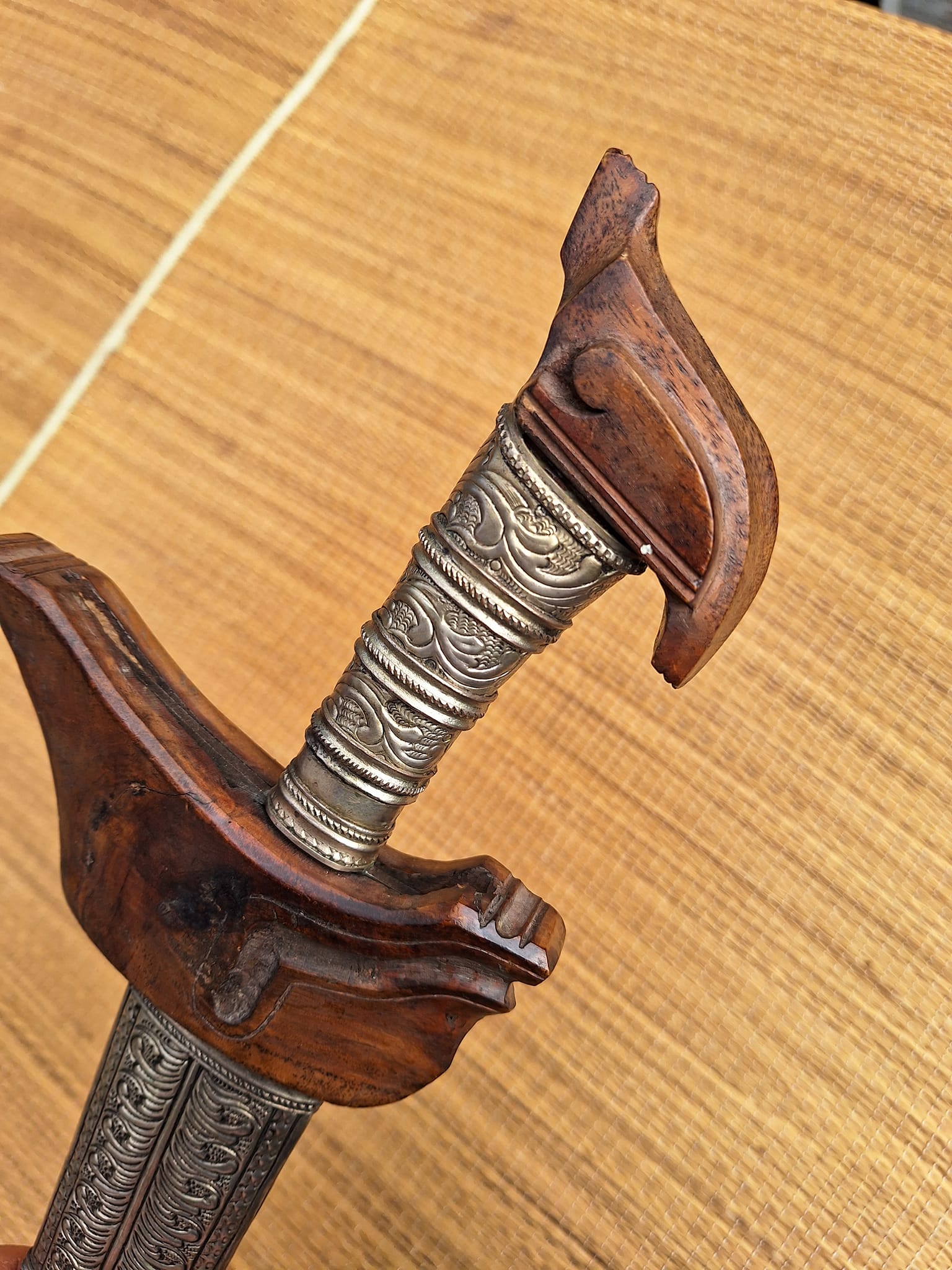 vintage moro philippine kris smaller sized sword