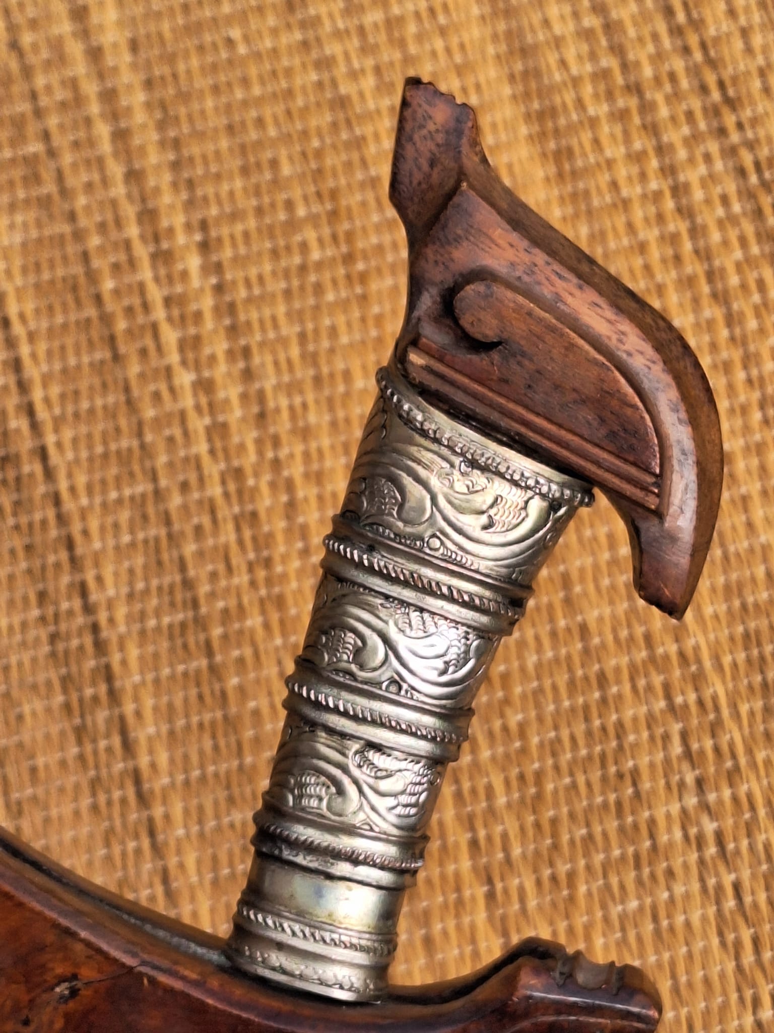 vintage moro philippine kris smaller sized sword